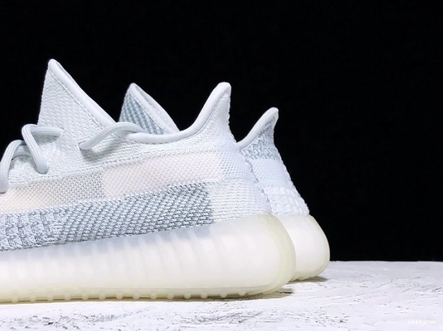 V2 Reflective Boost White Yeezy Cloud FW5317 Adidas 350 0712